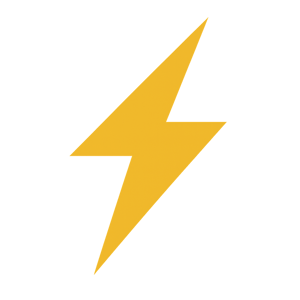 lightening bolt icon