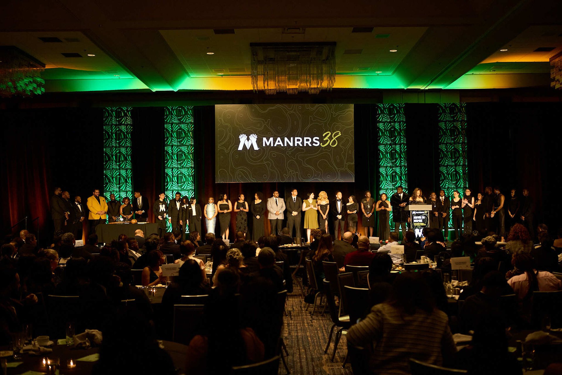 People on Stage at MANRRS38